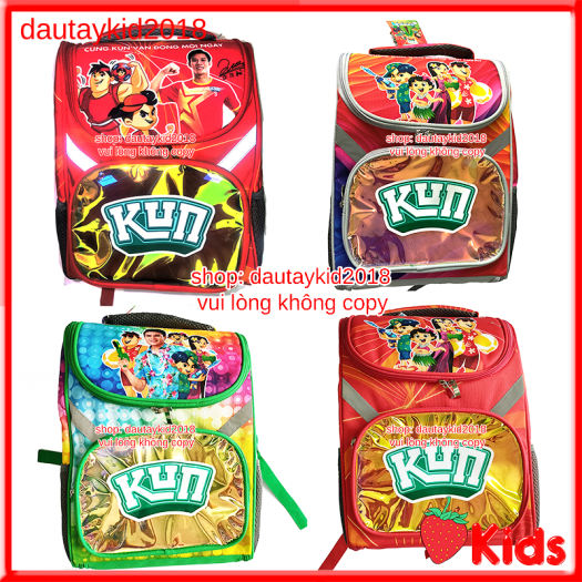 Balo kun chống gù lưng hàng khuyến mãi sữa kun