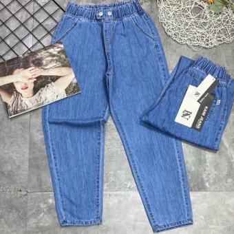 Quần jeans bò giấy dáng baggy có size đại