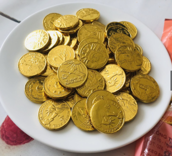 200g kẹo socola đồng tiền