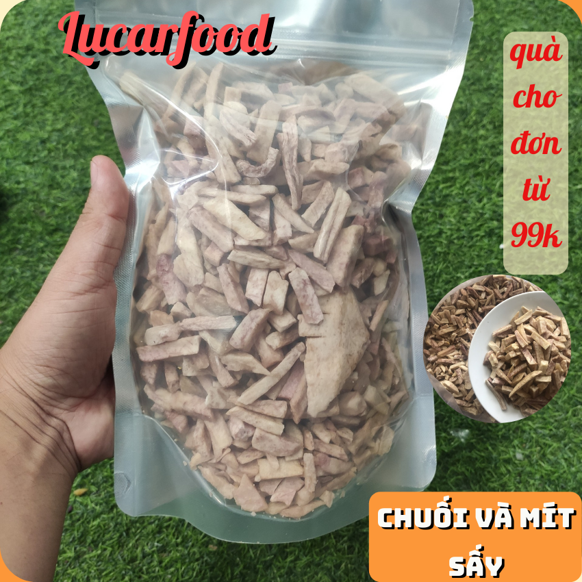 -1KG Khoai Môn Sấy Vụn To Loại A - Hàng mới giòn ngon -Khoai môn sấy Đà Lạt Lucarfood -Khoai môn giòn sấy khô ăn vặt - ăn vặt giá rẻ