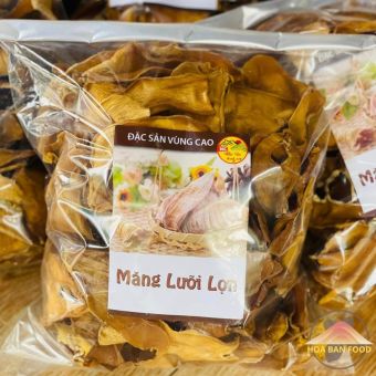 Măng khô lưỡi lợn rừng Tây Bắc HOA BAN FOOD loại ngon Đặc biệt (1kg). Măng mầm, măng củ đặc sản vùng cao (khô, sạch, ngon). Đặc sản măng nứa, măng tre, trúc rừng, măng bẹ, măng rối, măng nứa, măng lưỡi lợn