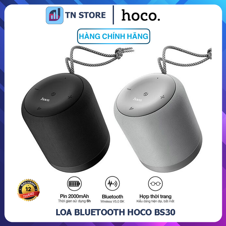 Loa bluetooth hoco bs30 - v5.0 sport wireless speaker - thời gian sử dụng 6h - hàng chính hãng - bảo hành 12 tháng
