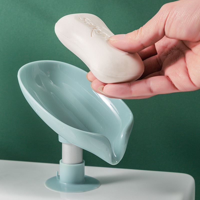 Giá Đỡ Xà Phòng Có Rãnh Thoát Nước/ Khay Đựng Xà Bông/ Hộp Đựng Xà Bông Hình Lá/ Khay Để Xà Phòng Hình Chiếc Lá Độc Đáo/ Giá Đỡ Xà Phòng Hình Chiếc Lá/ Đĩa Xà Phòng Hình Lá/ Giá Đỡ Xà Phòng Chống Trượt Hình Chiếc Lá