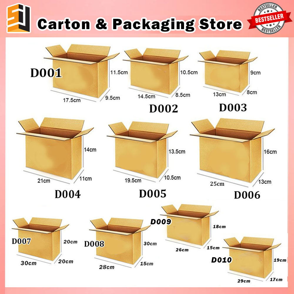 Carton Box Packaging Box Kotak Hantaran Packing Box Paper Boxes Hidden Gift Box 纸箱