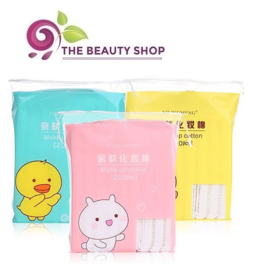 Cleanses [HCM]Bông Tẩy Trang Cotton Yilingmeng Line Cotton Pads 200 Miếng