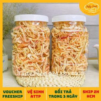 Mực Hấp Dừa Xé Sợi Tasty Food | Khô Mực - Mực thật