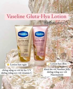 Sữa dưỡng thể Vaseline Gluta Hya serum 10x Thái Lan