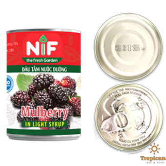 Dâu tằm nước đường NIF (Mulberry)  - Lon 560gr