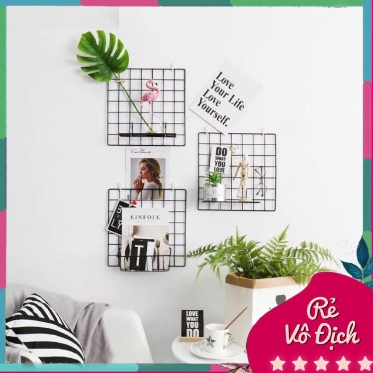 Tấm Lưới Thép Trang Trí Phòng Ngủ, Khung Lưới Decor Phòng Siêu Xinh