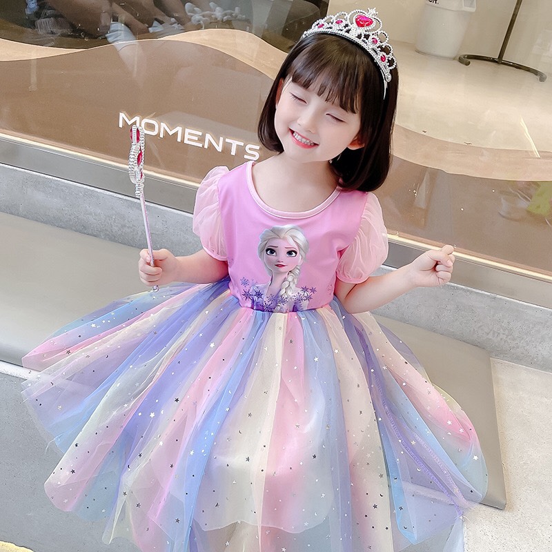 đầm elsa công chúa elsa giá tốt Tháng 7 2023 Trang phục bé gái  Mua ngay  Thời Trang Trẻ Em  Shopee Việt Nam
