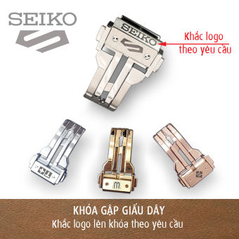 Khóa bướm 1 gập giấu dây cho đồng hồ HUBLOT khắc logo theo yêu cầu vui lòng inbox Omega Seiko Orient Citizen - K2306