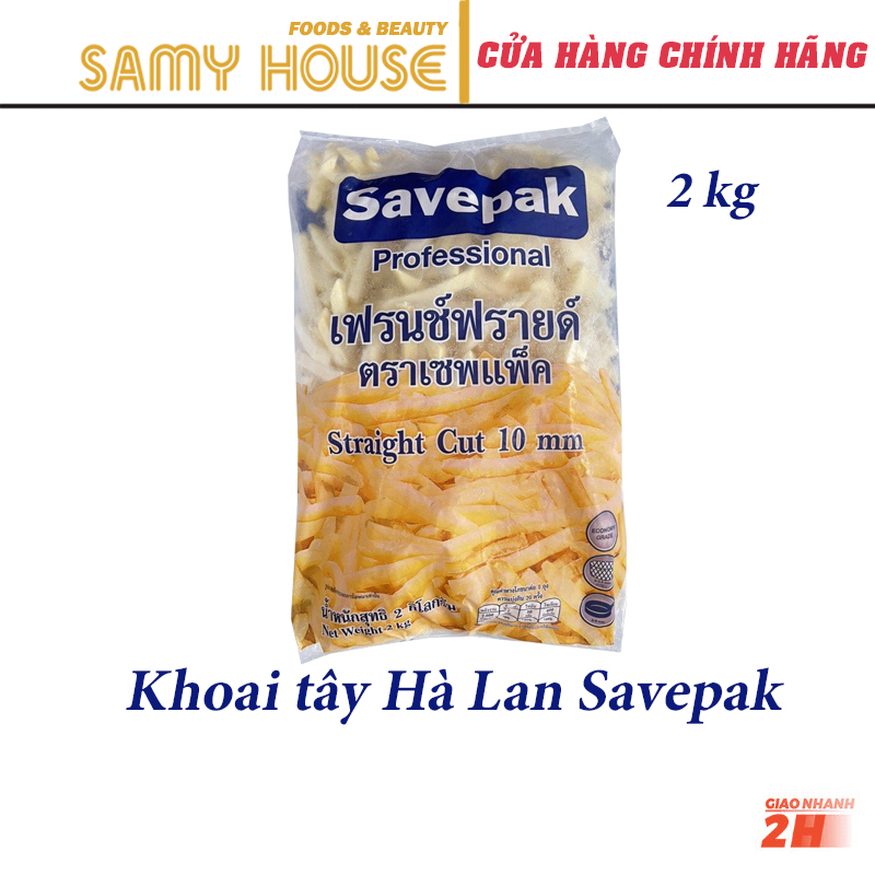 Khoai tây savepak cọng to 10mm nhập khẩu thái lan