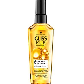 Tinh dầu dưỡng tóc Gliss Kur Hair Repair 75mL - Đức
