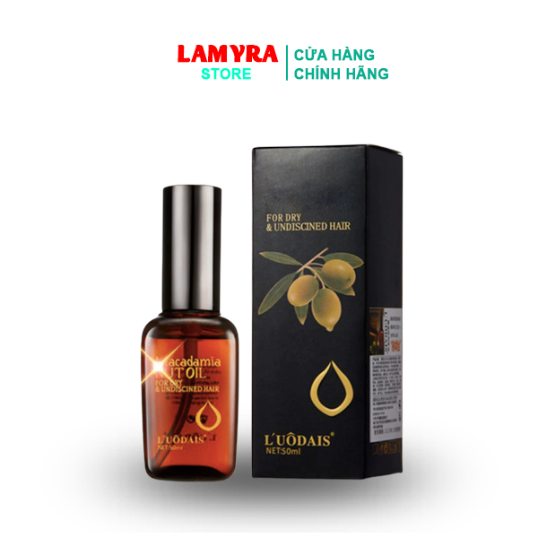 MACADAMIA - Tinh dầu dưỡng tóc MACADAMIA NUT OIL 50ML kích thích mọc tóc nhanh Lamyra