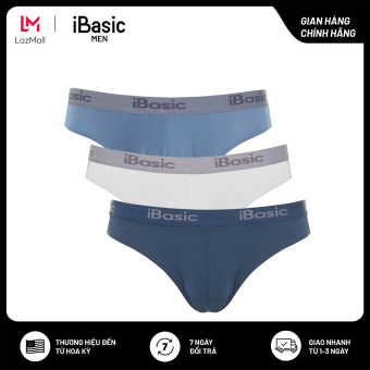 Combo 3 quần lót nam brief poly iBasic PANM006