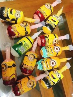 Ngộ nghĩnh đáng yêu ] 100g THẠCH TRÁI CÂY FRUIT PUDDING MINION/ Thạch trái cây tổng hợp giải nhiệt mùa hè