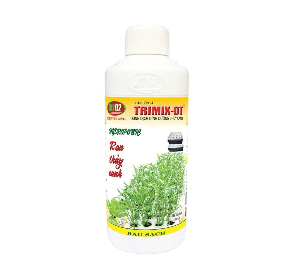 Dung dịch thủy canh rau TRIMIX-DT 500ml, dung dịch trồng rau sạch