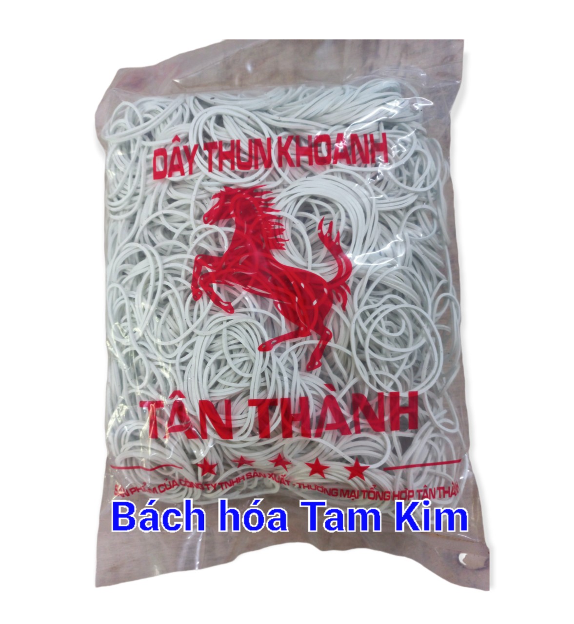 Dây thun MÀU TRẮNG SỮA siêu dẻo, dây thun cao su, dây chun trắng, thun cột tiền, thun cột, dây chun cột