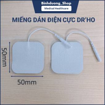 Miếng dán xung điện Dr Ho's có dây kích thước 50x50cm (1 cặp)