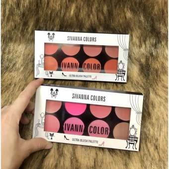 Bảng má hồng và tạo khối SIVANNA COLORS 8 ô - An Phước