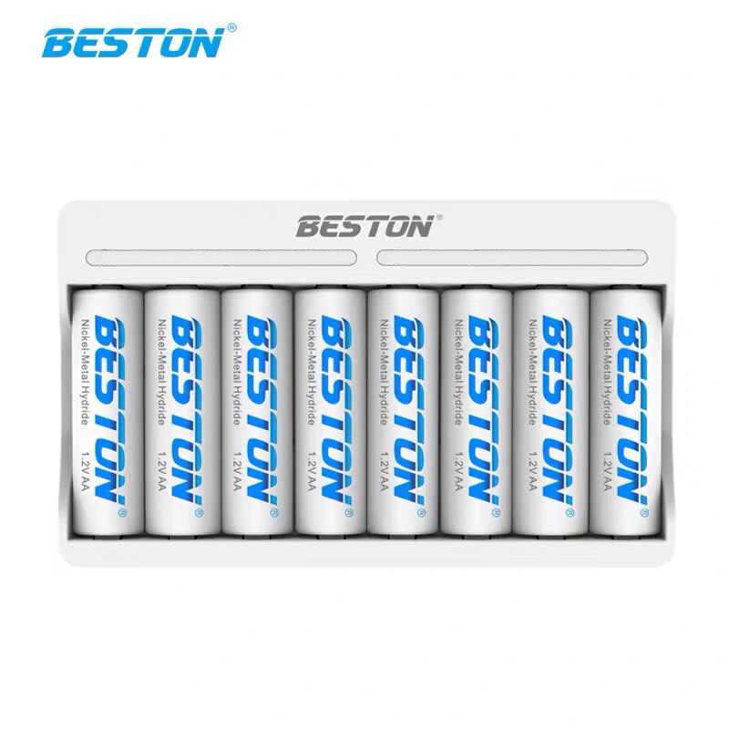 Pin sạc beston 1.2v aa aaa, sạc pin chính hãng beston