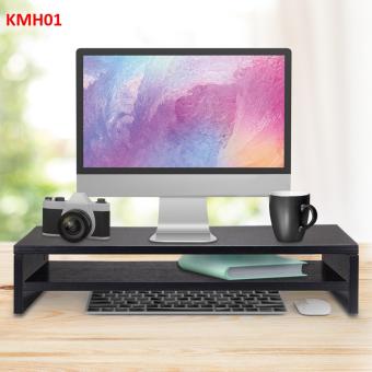 Kệ màn hình, kệ màn hình máy tính, kệ gỗ để máy tính 2 tầng