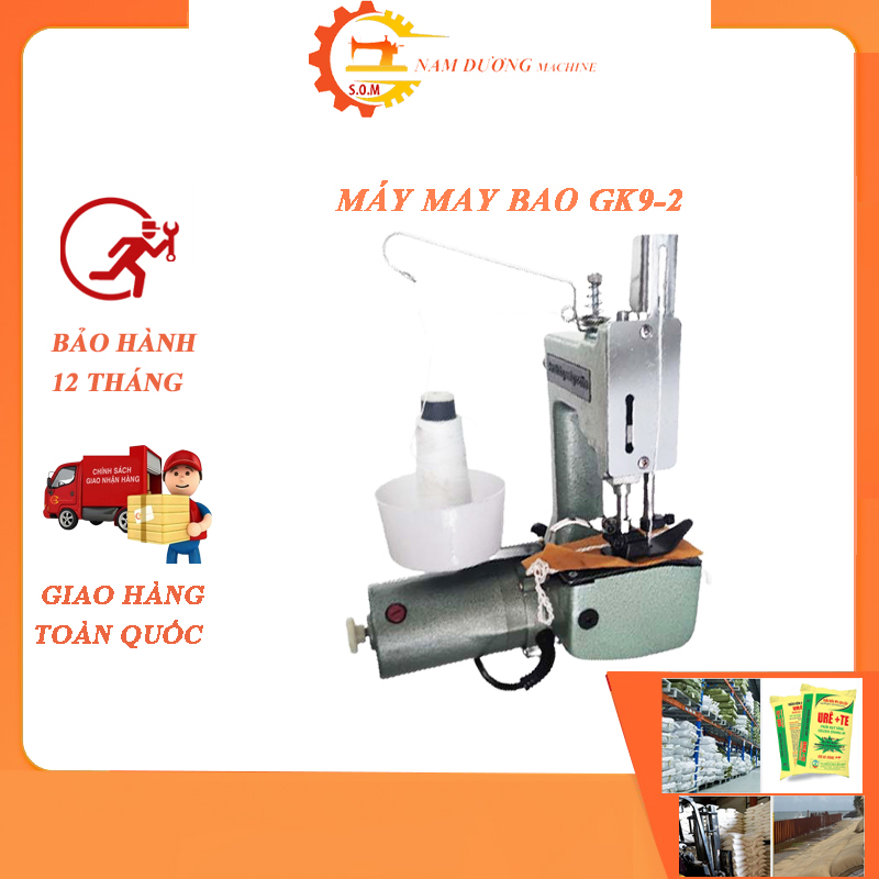 Máy khâu bao cầm tay GK9-2 > Máy may bao gạo > Máy may bao cầm tay > máy khâu bao bì - dùng may các loại bao bì, bao gạo, bao pe, bao vải