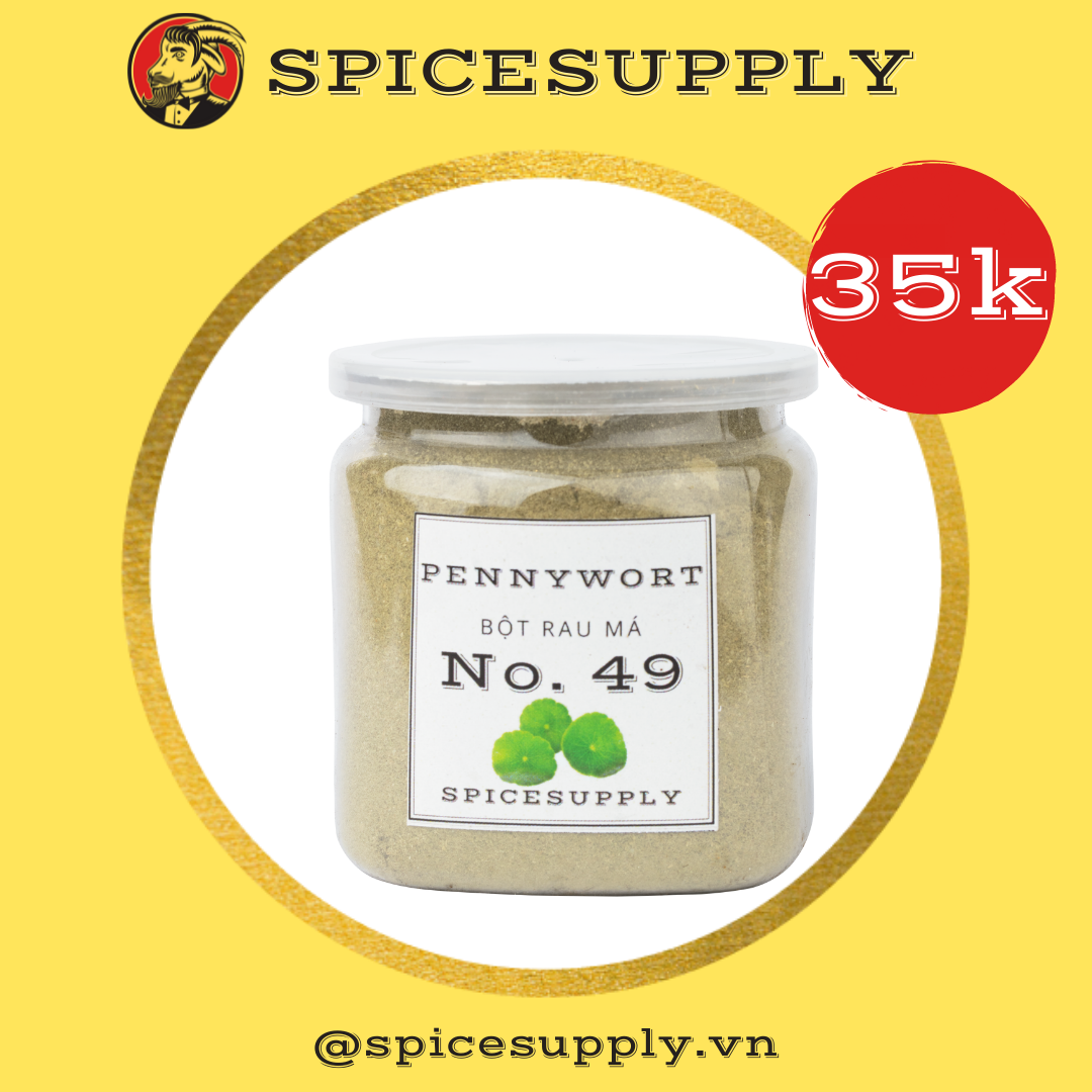 [HCM] 50g Pennywort Powder - Bột Rau Má Nguyên Chất SPICESUPPLY Việt Nam