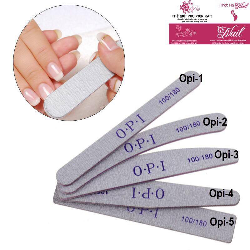 Dũa móng opi các loại - lốc 25 cái