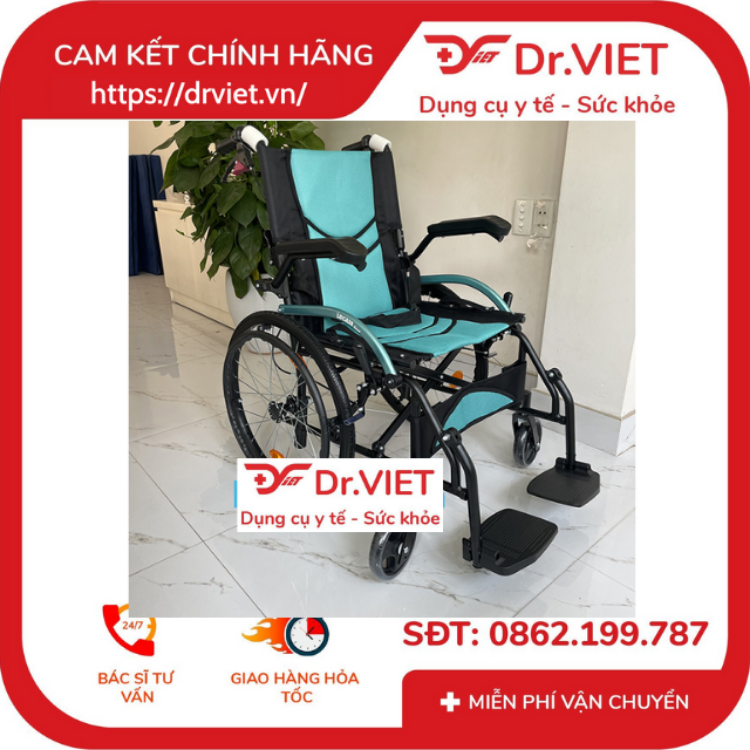 Xe Lăn Tay Du Lịch Cao Cấp Lucass X303 Chính hãng 14 Xe Lăn Tay Du Lịch Cao Cấp Lucass X303 Chính hãng