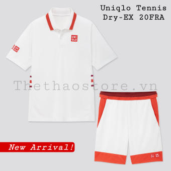 Bộ Quần Áo Thể Thao Nam Uniqlo Tennis Kei Nishikori Australia