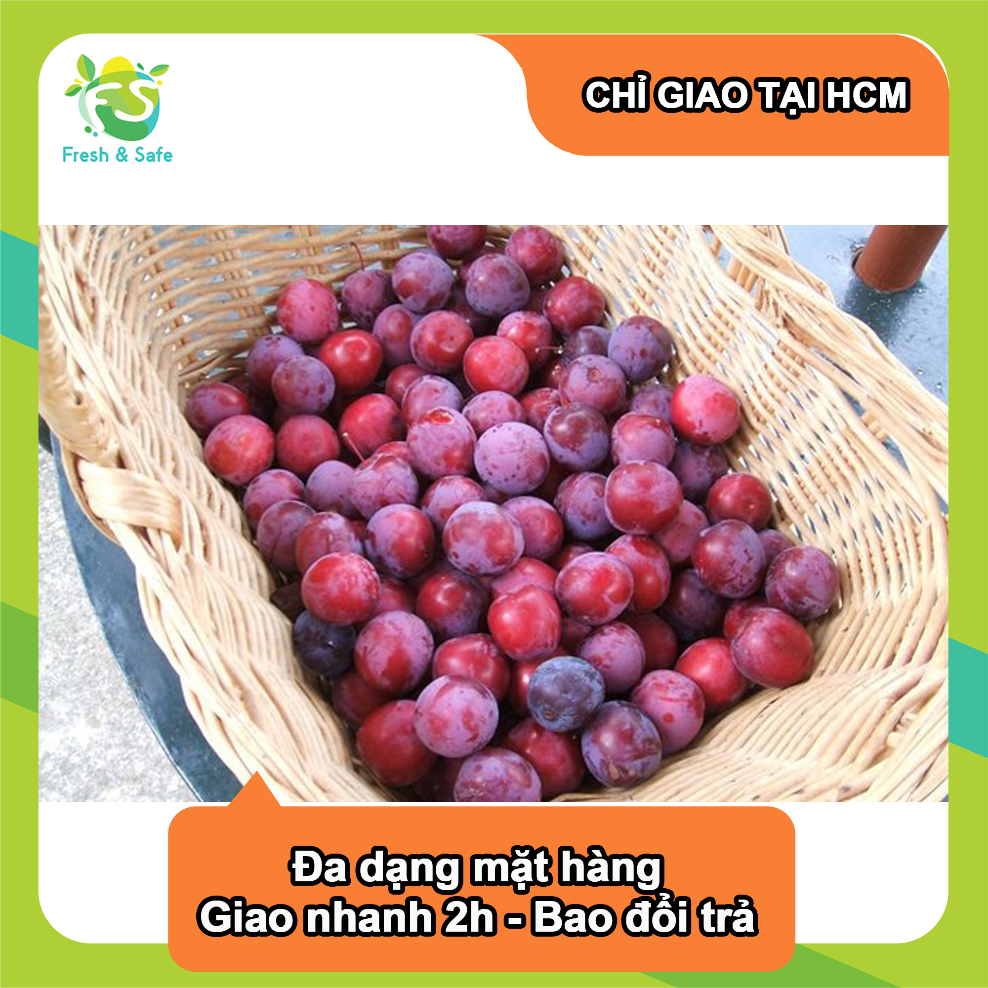 [Chỉ Giao HCM] Mận Hậu Hà Nội - 500g