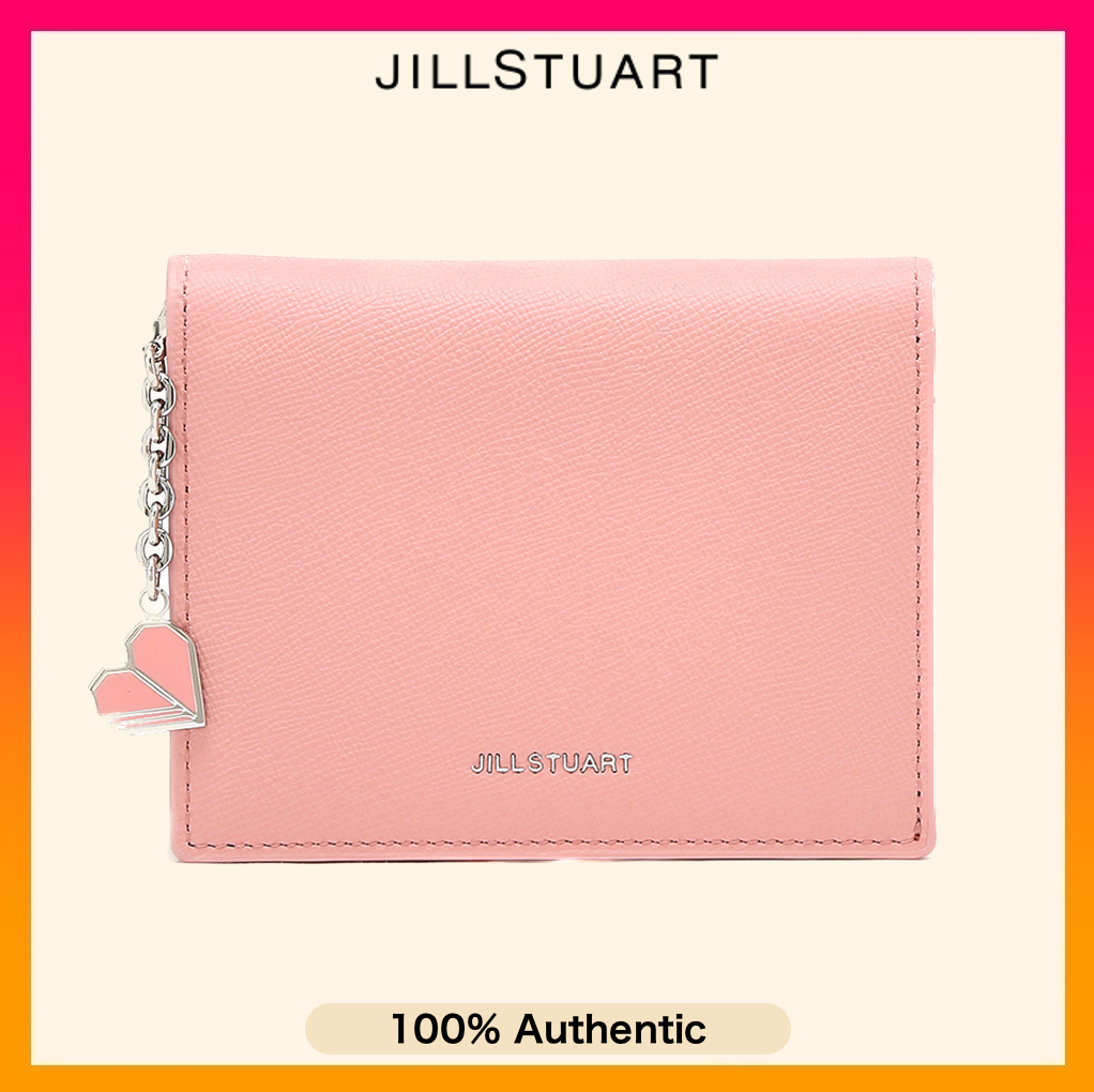 ■JILLSTUART■ BONNIE logo print cowhide half wallet 3 color Jill Stuart Wallet - Best Price in Singapore - Sep 2024