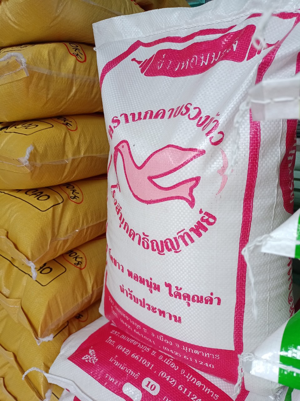 ]gạo hiệu con én 5kg