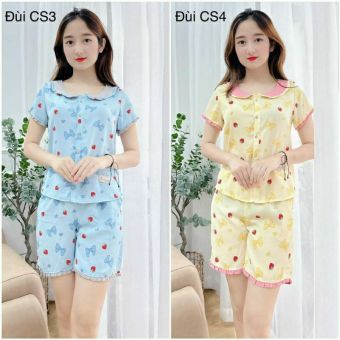 ĐỒ BỘ MẶC NHÀ MÙA HÈ, ĐỒ BỘ NỮ MẶC NHÀ MẪU ĐÙI NHẸ NHÀNG, CHẤT LIỆU LỤA.