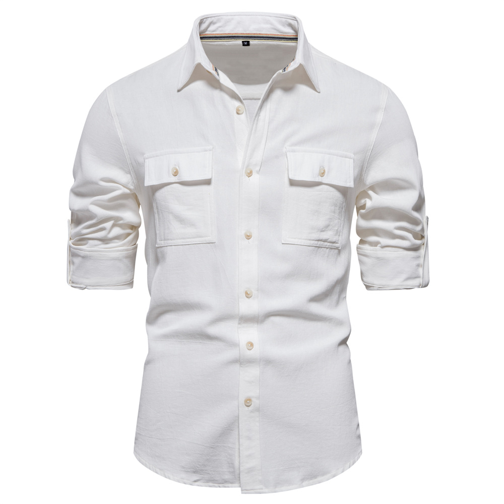 black double pocket shirt