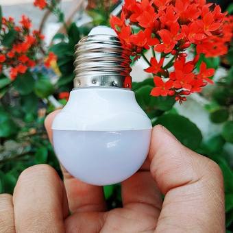 Bóng đèn LED 3W, Đèn ngủ 3W trắng - vàng
