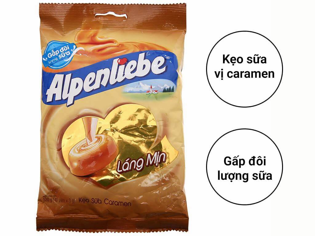Kẹo hương dâu kem Alpenliebe gói 120g