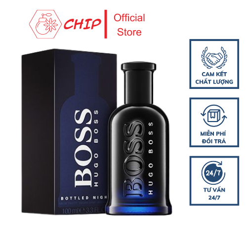 Nước hoa nam hugo boss nam tính mạnh mẽ quyến rũ - dầu thơm nam nồng độ edt thơm lâu dung tích 100ml fullbox