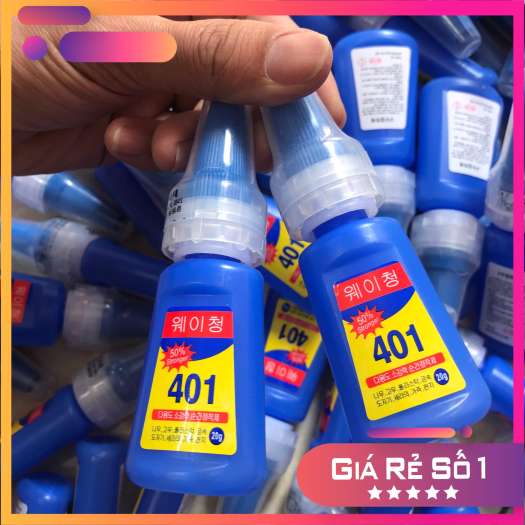 Keo loctite 401- Keo dán móng đính đá siêu bền - Hàn Quốc ( 20g )