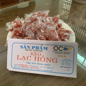 Kẹo Lạc Hồng Tiên Yên Quảng Ninh 250gram