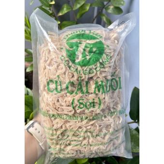 1 Kg Củ cái muối -Xá Bấu Cắt Sợi nhuyễn (Củ Cải Muối Mặn) - ăn vặt