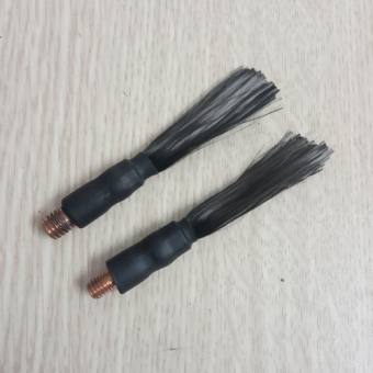 Chổi tẩy mối hàn INOX sợi carbon ren M6/M8 - Chổi tẩy inox điện hóa