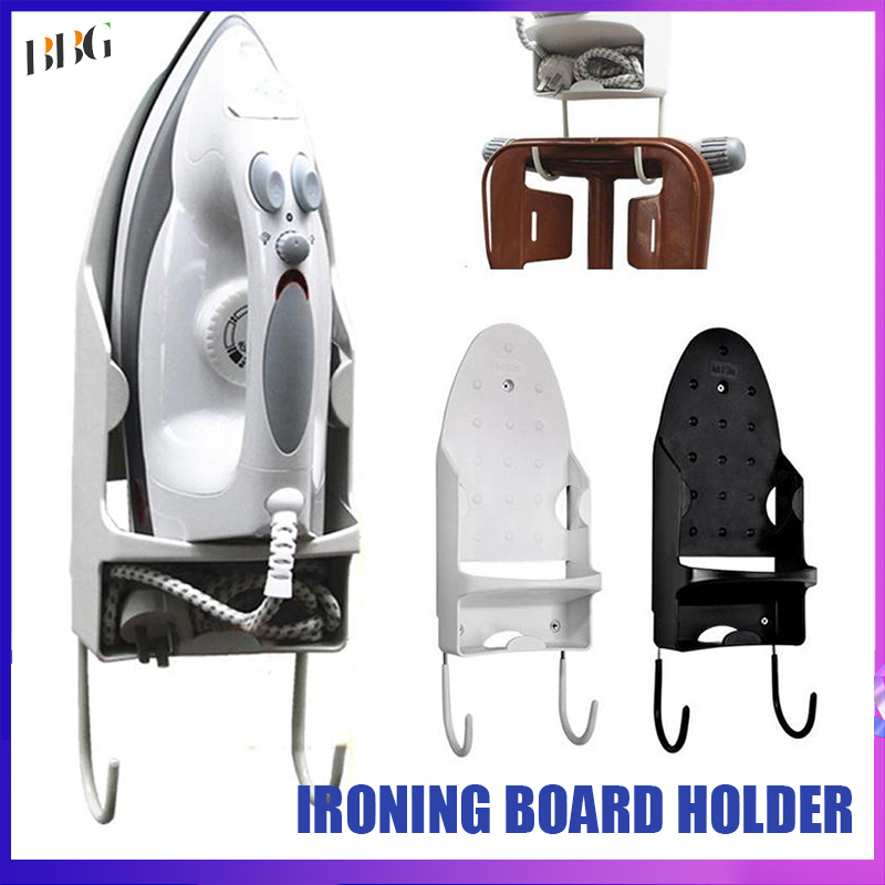 Bbg Ironing Board Holder Cupboard Door Wall Mount Ironing Storage Rack Iron Hotel Storage Holder