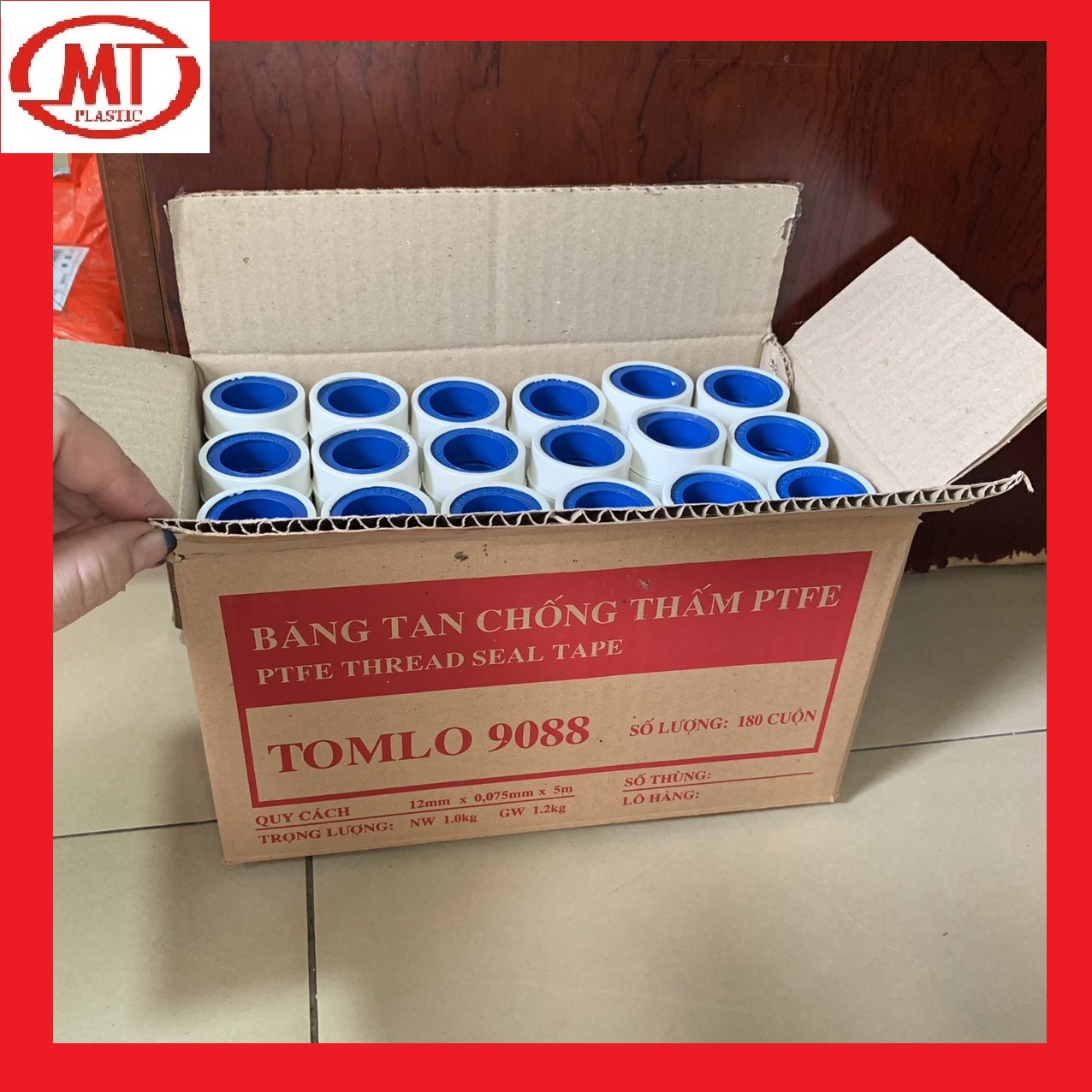Băng keo non, băng keo lụa quấn ống nước PTFE