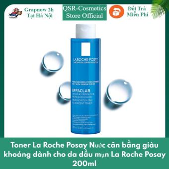 Toner La Roche Posay Nước cân bằng giàu khoáng dành cho da dầu mụn La Roche Posay 200ml