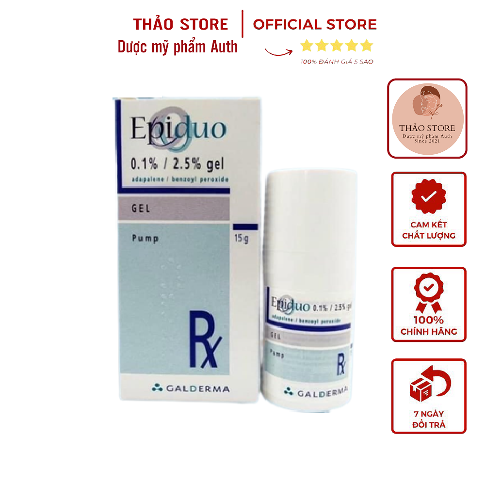 Gel bôi giảm mụn epi duo 15g