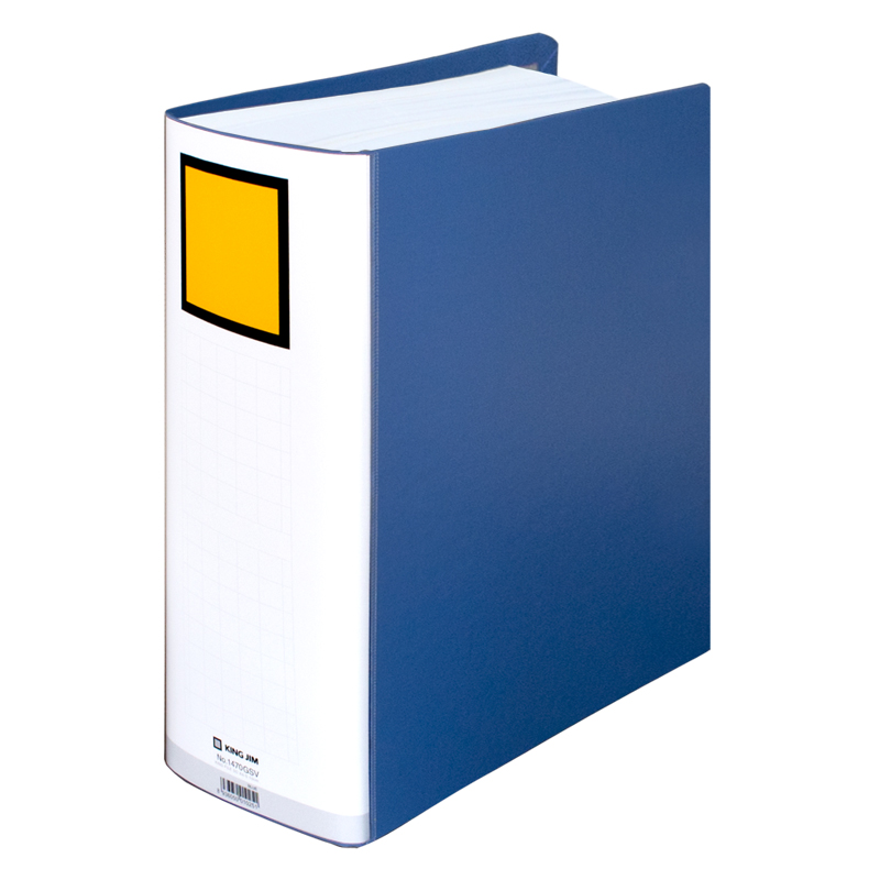 File còng ống king jim a4 10cm mở 2 đầu 1470gsv, chứa tài liệu đến 1000 tờ - 1 chiếc