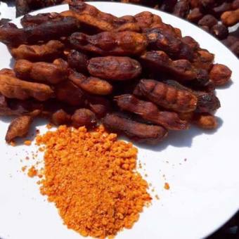 Me Lào Muối Ớt Một Nắng 500g, Tặng Kèm Muối Ớt