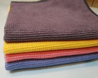 COMBO 4 khăn lau đa năng microfiber cao cấp WIPERS- 32cmx32cm-ANKICO